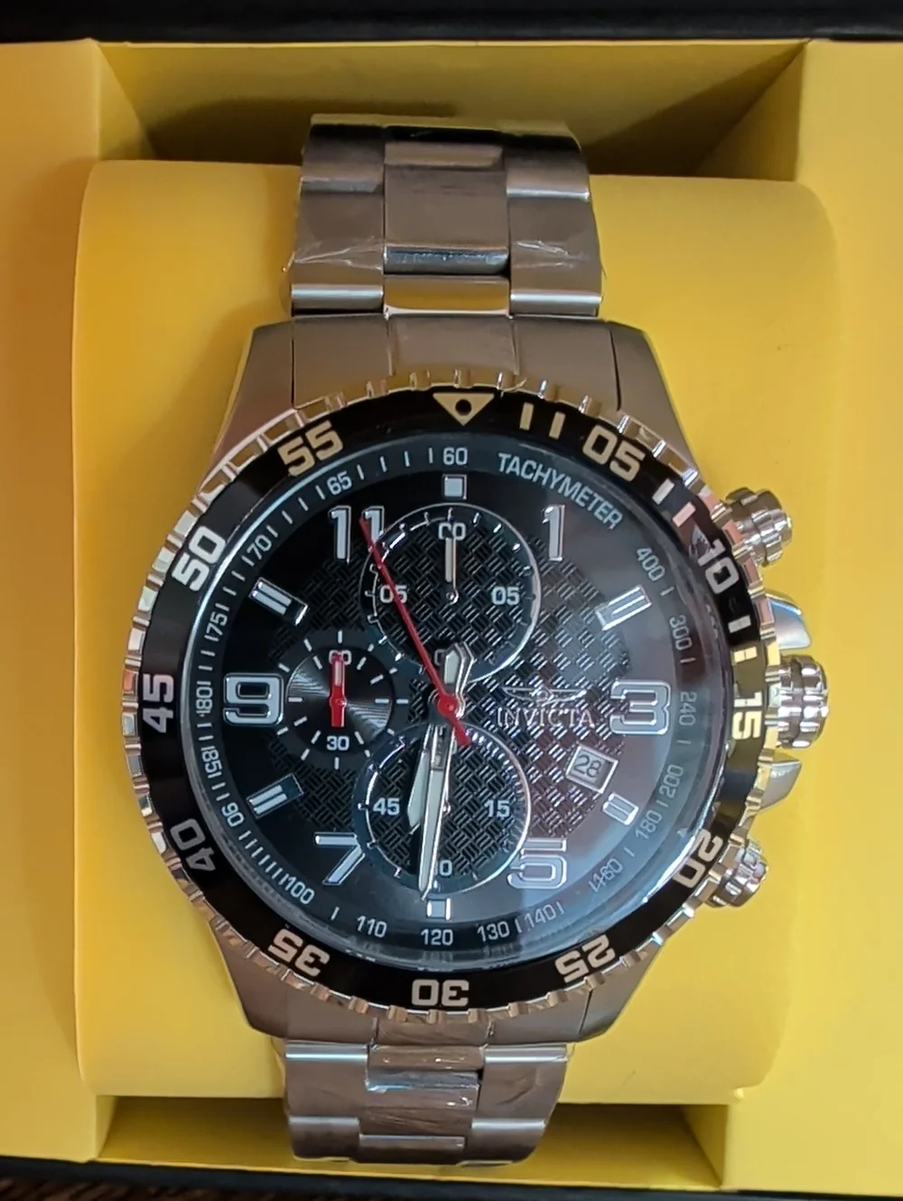 NWT/NIB Invicta Specialty Chronograph Stainless Steel Men's Watch 14875